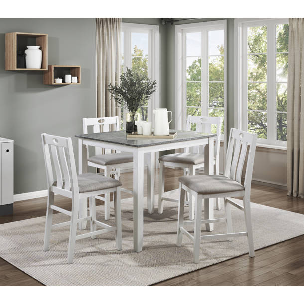 Lark Manor Aliee 5 Piece Dining Set & Reviews Wayfair